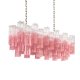 Подвесная люстра Loft IT Murano 10580/1000R Clear pink. 