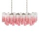Подвесная люстра Loft IT Murano 10580/1000R Clear pink. 
