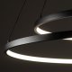 Подвесная люстра Nowodvorski Circolo Led Black 10814. 