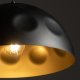 Подвесной светильник Nowodvorski Hemisphere Hit L Black/Satine Gold 10703. 