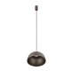 Подвесной светильник Nowodvorski Hemisphere Super S Satine Chocolate 10618. 