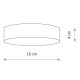 Потолочный cветильник Nowodvorski Lid Round Led Black 10416. 