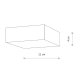 Потолочный cветильник Nowodvorski Lid Square Led Black 10424. 