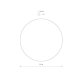 Настенный светильник Nowodvorski Ring Timber Led M Wood 11290. 
