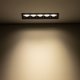 Встраиваемый светильник Nowodvorski Midi Led Black 10062. 
