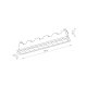 Встраиваемый светильник Nowodvorski Mini Led White/Black 10045. 