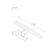 Подсветка для зеркал Nowodvorski Cezanne Led S White 10683. 