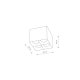 Накладной светильник Nowodvorski Midi Led Black 10057. 