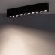 Накладной светильник Nowodvorski Midi Led Black 10060. 