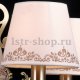 Подвесная люстра Natali Kovaltseva Calais 70012-5C ANTIQUE. 