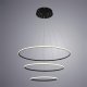 Подвесной светодиодный светильник Arte Lamp A2500SP-3BK. 