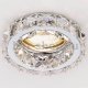 Встраиваемый светильник Ambrella light Crystal K112 CL/CH. 