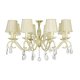 Потолочная люстра Lucia Tucci Bari 370.8 Cream White. 